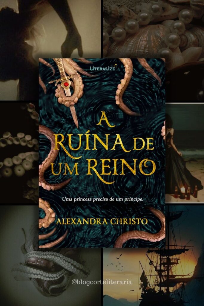 imagem aesthetic livro a ruina de um reino de alexandra christo