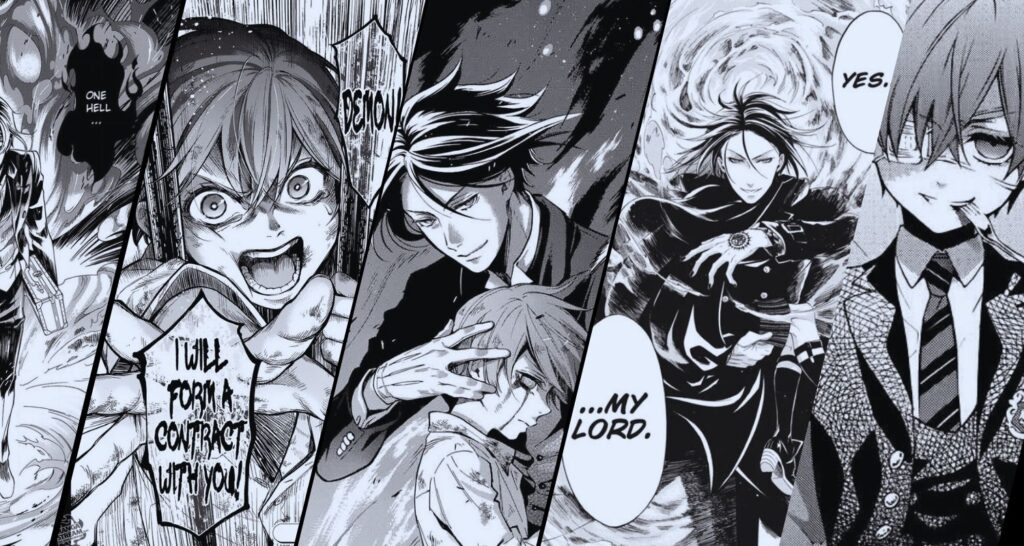 imagem destaque de cenas magá kuroshitsuji ou black butler