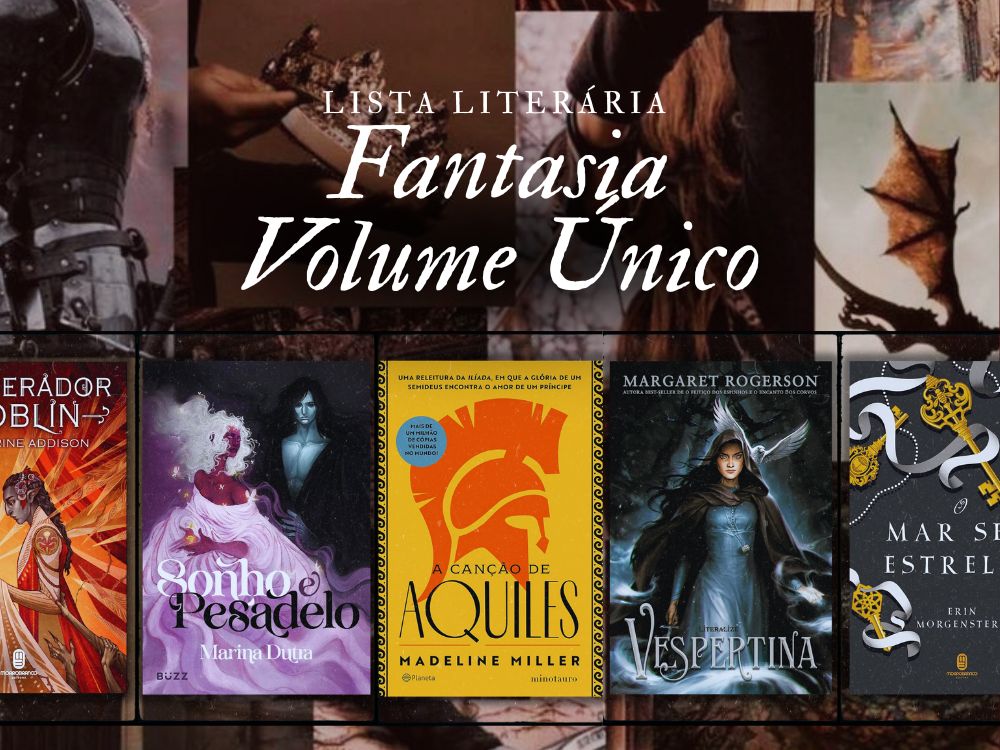 15 Livros de Fantasia em Volume Único: Grandes Aventuras em Apenas um Livro
