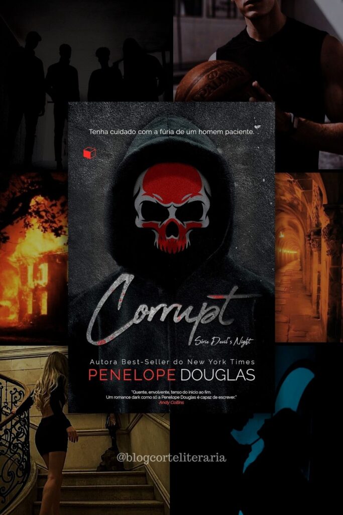 imagem aesthetic livro corrupt serie devil´s nigth de penelope douglas
