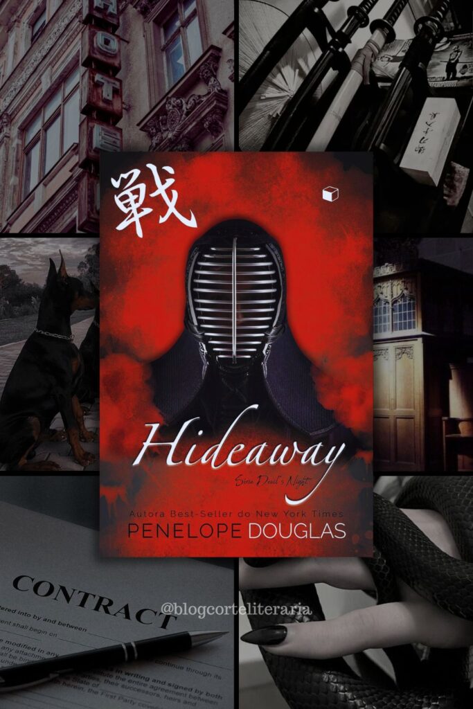 imagem aesthetic livro hideaway serie devil´s nigth de penelope douglas